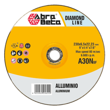 rezalna plošča ALU 125x1,6x22,23 mm ABRA A30N