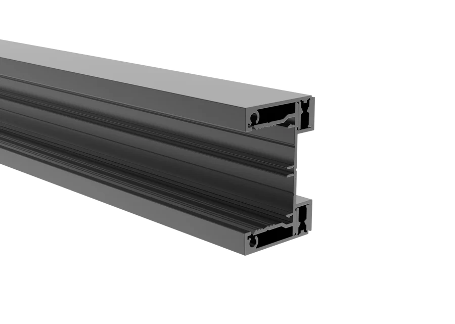 ADP. profil Aluminij R7016 antrtacit/metalik za cev šir. 20 mm 1 ADP. profil Aluminij R7016 antrtacit/metalik za cev šir. 20 mm