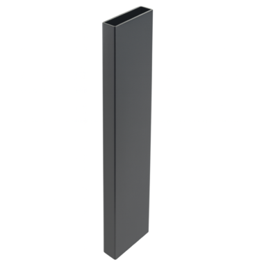 cev pravokotna 100x20x1,1 ALU/R7016 antracit-metalik